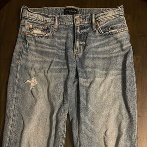 Lucky Brand Blue Distressed Women Jeans